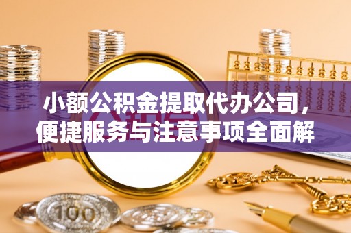 沙雅小额公积金提取代办公司，便捷服务与注意事项全面解析