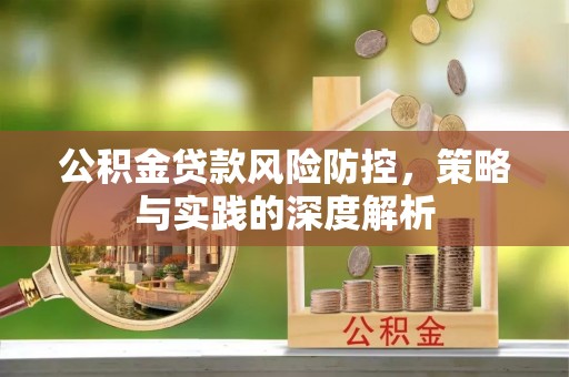 沙雅公积金贷款风险防控，策略与实践的深度解析
